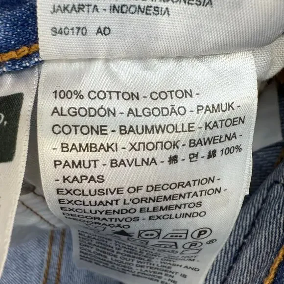 Levi's 501XX Big E Jean Shorts Women's 27x2.5 Button Fly Summer Preppy EUC - Picture 6 of 14